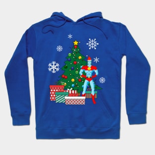 Captain Planet Around The Christmas Tree Hoodie